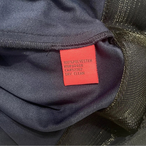 Betsey Johnson Navy Polka Dot Fit and Flare 50s Inspired Party Dress Sz 4 - Picture 7 of 10